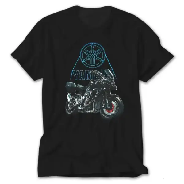 Yamaha, Black T-Shirt