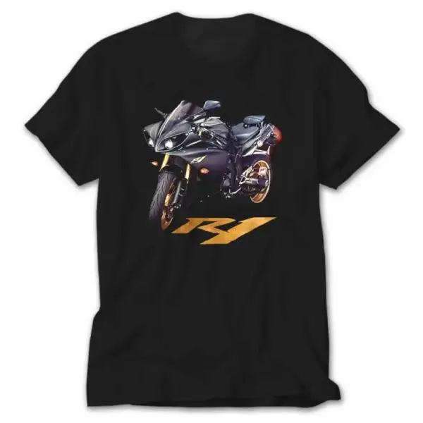 Yamaha R1, Black T-Shirt