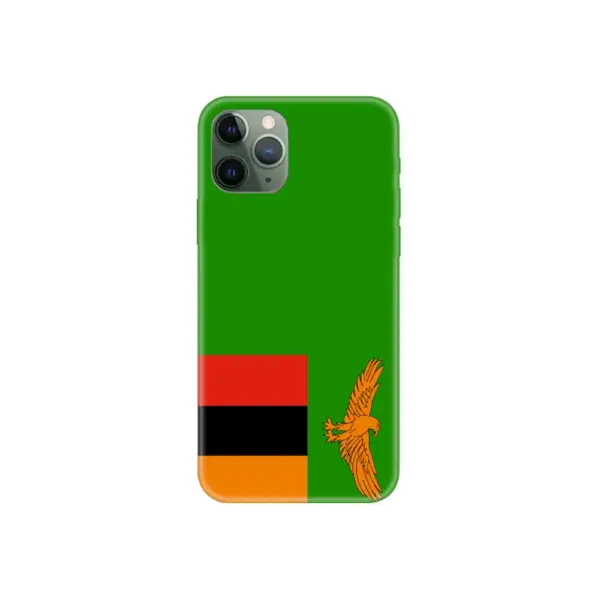 Zambia Flag iPhone Case, Zambia National Flag iPhone 15 Pro Max Phone Case