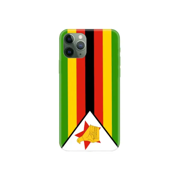 Zimbabwe Flag iPhone Case, Zimbabwe National Flag iPhone 15 Pro Max Phone Case