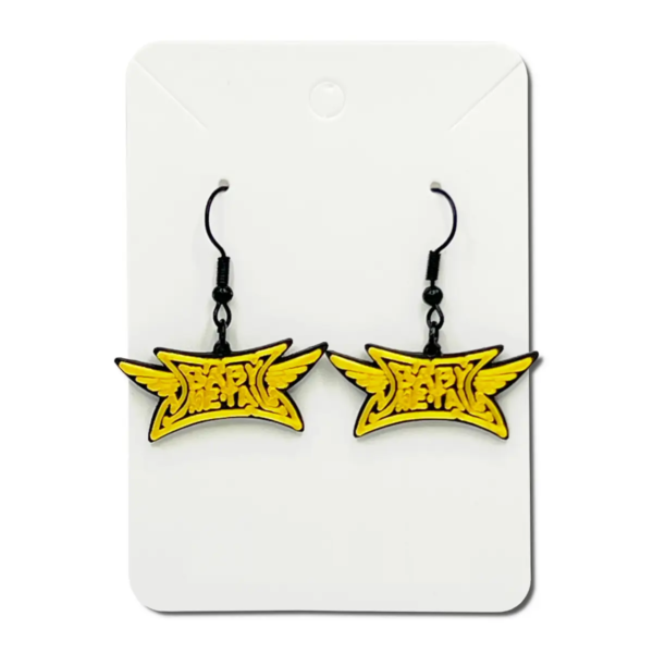 Baby Metal Earrings, Babymetal Logo Earring